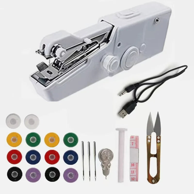 GALAXIO® Portable Electric Hand Sewing Machine for DIY, Crafts & Quick Repairs