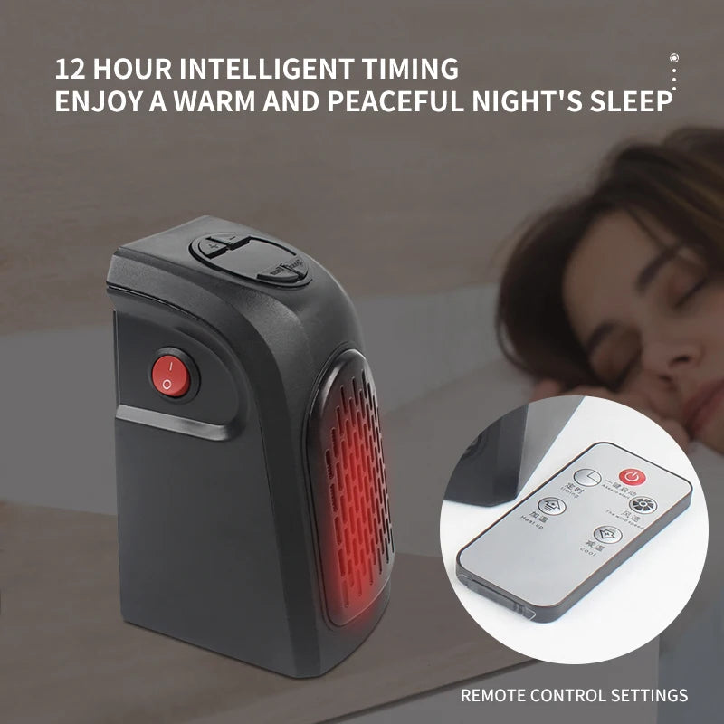 RT Hive® Portable Electric Wall Heater | Mini Plug-In Room Warmer & Heating Stove