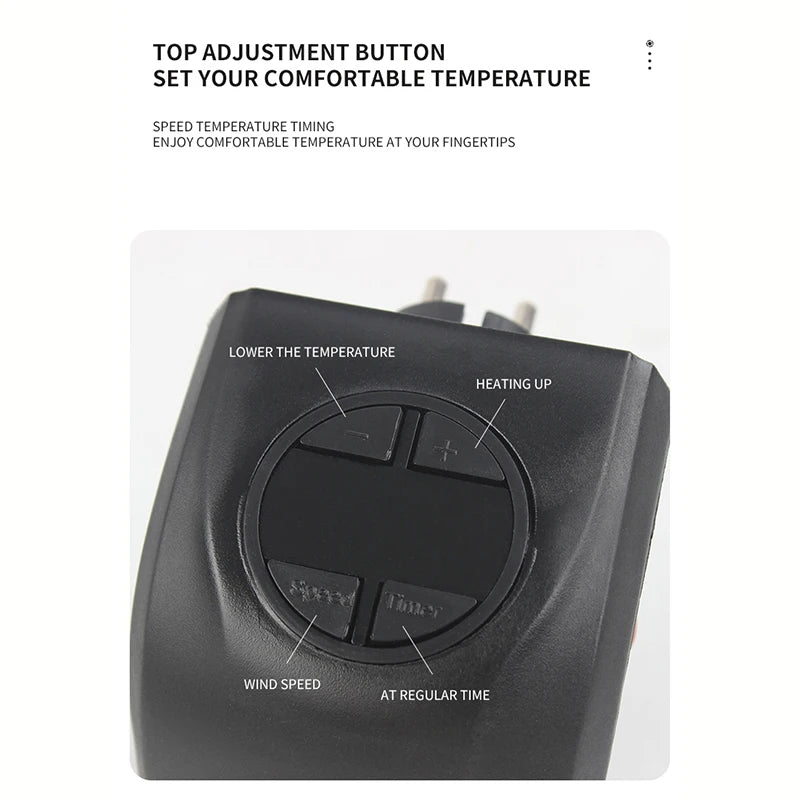 RT Hive® Portable Electric Wall Heater | Mini Plug-In Room Warmer & Heating Stove