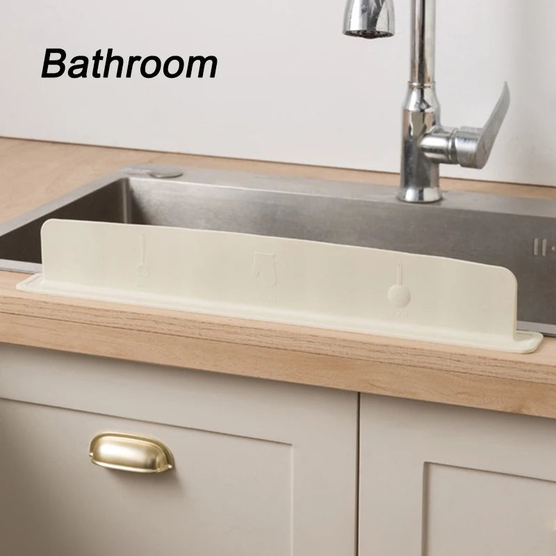 GALAXIO® Silicone Sink Baffle Splash Guard | Anti-Splash Faucet Protector for Dishwashing