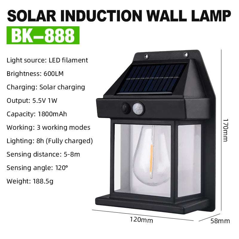 ALIS™ SOLAR TUNSGSTEN WALL LIGHT