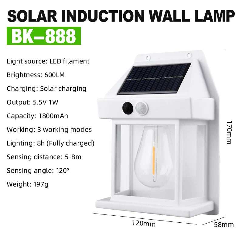 ALIS™ SOLAR TUNSGSTEN WALL LIGHT
